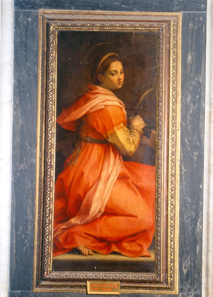 Santa Caterina (dipinto) di Andrea d'Agnolo detto Andrea del Sarto (sec. XV